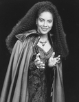 Actress Phylicia Rashad from the Broadway production of the musical "Into The Woods".