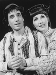 Chip Zien and Joanna Gleason in a scene from the Broadway production of the musical "Into The Woods".