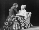 Lillian Gish and Hal Holbrook in a scene from the Broadway production of the play "I Never Sang For My Father".