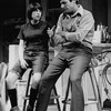 Ron Leibman and Dinah Manoff in a scene from the Broadway production of the play "I Ought To Be In Pictures"
