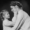 Liv Ullmann and Tara Kennedy in a scene from the Broadway production of the musical "I Remember Mama".