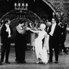 Actors (L-R) Ted Pugh, Ruth Warrick, Jane Powell and Ron Husmann in a scene from the Broadway production of the musical "Irene"