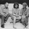 (L-R) Bernie Passeltiner, Alma Cuervo and Jane Hoffman in a scene from the off-Broadway production of the play "Isn't It Romantic"