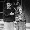 Alan Alda and Kate Burton in a scene from the Broadway production of the play "Jake's Women"