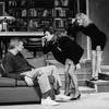 (L-R) Alan Alda, Talia Balsam and Helen Shaver in a scene from the Broadway production of the play "Jake's Women"