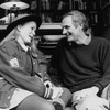 Alan Alda and Genia Michaela in a scene from the Broadway production of the play "Jake's Women"