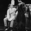 Gregory Hines (as Jelly Roll Morton) and Tonya Pinkins in a scene from the Broadway production of the musical "Jelly's Last Jam".