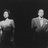 Gregory Hines (as Jelly Roll Morton) and Tonya Pinkins in a scene from the Broadway production of the musical "Jelly's Last Jam".