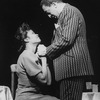 Gregory Hines (as Jelly Roll Morton) and Tonya Pinkins in a scene from the Broadway production of the musical "Jelly's Last Jam".