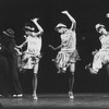 (L-R) Mary Ann Lamb, Barbara Yeager and JoAnn M. Hunter performing "Charleston" from the musical "Billion Dollar Baby" in a scene from the Broadway production of the musical "Jerome Robbins' Broadway".