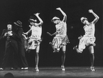 (L-R) Mary Ann Lamb, Barbara Yeager and JoAnn M. Hunter performing "Charleston" from the musical "Billion Dollar Baby" in a scene from the Broadway production of the musical "Jerome Robbins' Broadway".