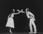 Alexia Hess and Robert La Fosse dancing to "Somewhere" in a scene from the musical "West Side Story" in a scene from the Broadway production of the musical "Jerome Robbins' Broadway".