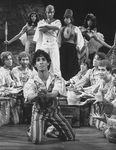 (TOP L-R) Bill Hutton and Laurie Beechman in a scene from the Broadway production of the musical "Joseph And The Amazing Technicolor Dreamcoat".