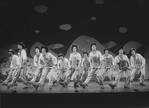 Dancers in a scene from the Broadway production of the musical "Joseph And The Amazing Technicolor Dreamcoat".