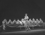 Dancers in a scene from the Broadway production of the musical "Joseph And The Amazing Technicolor Dreamcoat".