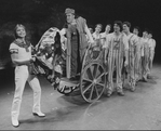 David Cassidy (L) in a scene from the Broadway production of the musical "Joseph And The Amazing Technicolor Dreamcoat".