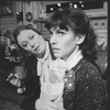 (L-R) Aideen O'Kelly and Tandy Cronyn in a scene from the Roundabout Theatre production of the play "The Killing Of Sister George".