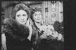 (L-R) Ruby Holbrook and Elizabeth Owen in a scene from the Roundabout Theatre production of the play "The Killing Of Sister George".