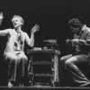 (L-R) John Rubenstein and Kevin Gray in a scene from the New Musicals at Purchase production of the musical "Kiss Of The Spider Woman"