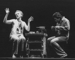 (L-R) John Rubenstein and Kevin Gray in a scene from the New Musicals at Purchase production of the musical "Kiss Of The Spider Woman"