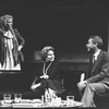 (L-R) Celia Weston, Irene Worth and Earl Hyman in a scene from the off-Broadway production of the play "The Lady From Dubuque"