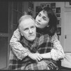 Josef Sommer and Diane Venora in a scene from the NY Shakespeare Festival production of the play "Largo Desolato"