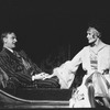 Peter Allen and Julie Wilson in a scene from the Broadway production of the musical "Legs Diamond"