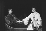 Peter Allen and Julie Wilson in a scene from the Broadway production of the musical "Legs Diamond"