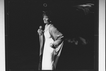 Singer Lena Horne performing in a scene from the one-woman show "Lena Horne: The Lady And Her Music".