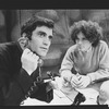 Cliff Gorman (L) as comic Lenny Bruce in a scene from the Broadway production of the play "Lenny"