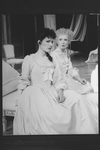 (L-R) Kristin Milward and Lindsay Duncan in a scene from the Broadway production of the play "Les Liaisons Dangereuses"