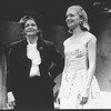 (R-L) Karen Young and Geraldine Page in a scene from the off-Broadway production of the play "A Lie Of The Mind".