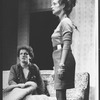 Amanda Plummer and Aidan Quinn in a scene from the off-Broadway production of the play "A Lie Of The Mind".