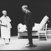 Amanda Plummer and Will Patton in a scene from the off-Broadway production of the play "A Lie Of The Mind".