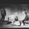 (L-R) Will Patton, Aidan Quinn, Ann Wedgeworth and Amanda Plummer in a scene from the off-Broadway production of the play "A Lie Of The Mind".