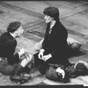 (L-R) David Threlfall and Roger Rees in a scene from the Broadway production of the play "The Life And Adventures Of Nicholas Nickleby".