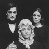 (L-R) Roger Rees, Priscilla Morgan and Emily Richard in a scene from the Broadway production of the play "The Life And Adventures Of Nicholas Nickleby".