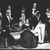 Emily Richard (C) in a scene from the Broadway production of the play "The Life And Adventures Of Nicholas Nickleby".