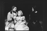 Emily Richard (R) in a scene from the Broadway production of the play "The Life And Adventures Of Nicholas Nickleby".