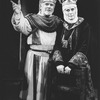 George Peppard and Susan Clark in a scene from the Walnut Street Theatre production of the play "The Lion In Winter"