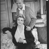 Angela Lansbury and John McMartin in a scene from the Broadway production of the play "A Little Family Business"