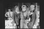 (2R-L) Angela Lansbury and John McMartin in a scene from the Broadway production of the play "A Little Family Business"