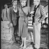 (2R-L) Angela Lansbury and John McMartin in a scene from the Broadway production of the play "A Little Family Business"