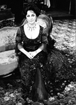 Elizabeth Taylor in a scene from the Broadway revival of the play "The Little Foxes"