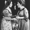 (L-R) Ann Talman and Maureen Stapleton in a scene from the Broadway revival of the play "The Little Foxes"