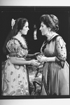 (L-R) Ann Talman and Maureen Stapleton in a scene from the Broadway revival of the play "The Little Foxes"