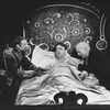 James Coco (C) in a scene from the Broadway revival of the musical "Little Me"