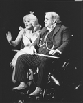 James Coco and Mary Gordon Murray in a scene from the Broadway revival of the musical "Little Me"