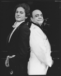 (L-R) Victor Garber and James Coco in a scene from the Broadway revival of the musical "Little Me"