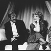 Len Cariou and Glynnis Johns in a scene from the Broadway production of the musical "A Little Night Music"